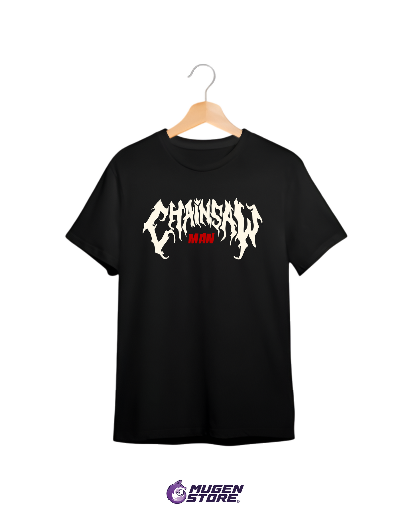 🪚 Camiseta “Hybrid Rage” – Chainsaw Man Edition