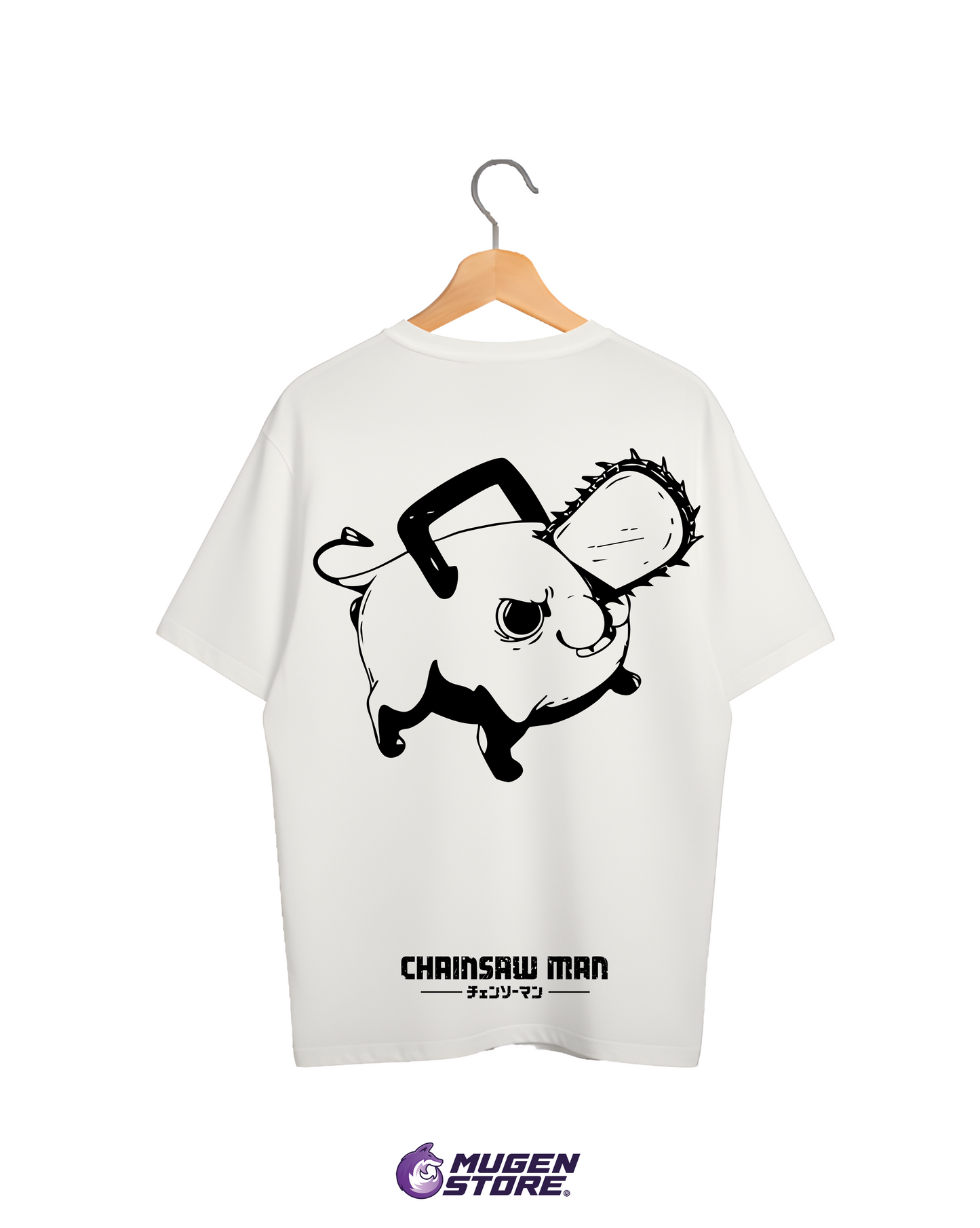 🧡 Camiseta “Loyal Devil” – Pochita Edition