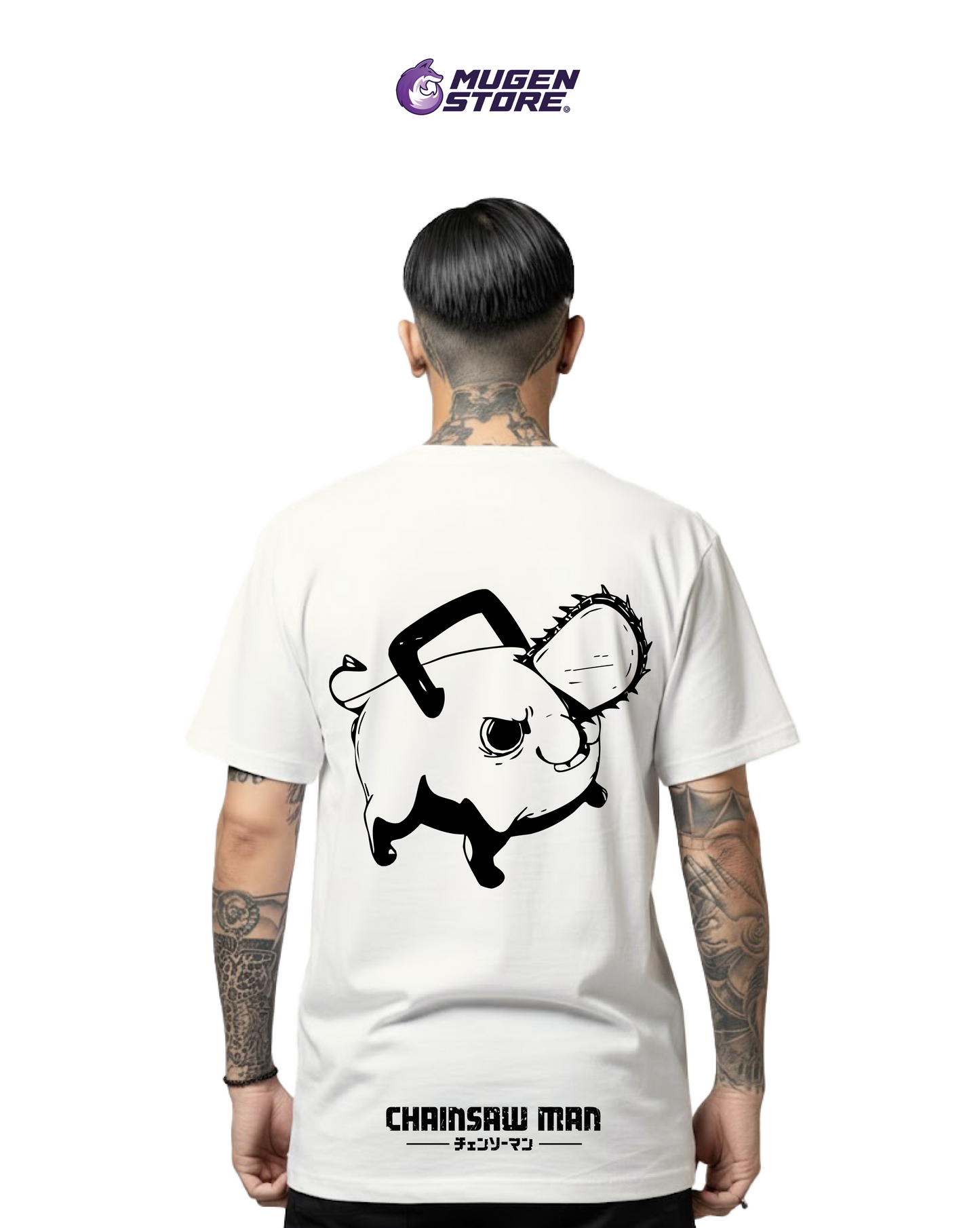🧡 Camiseta “Loyal Devil” – Pochita Edition
