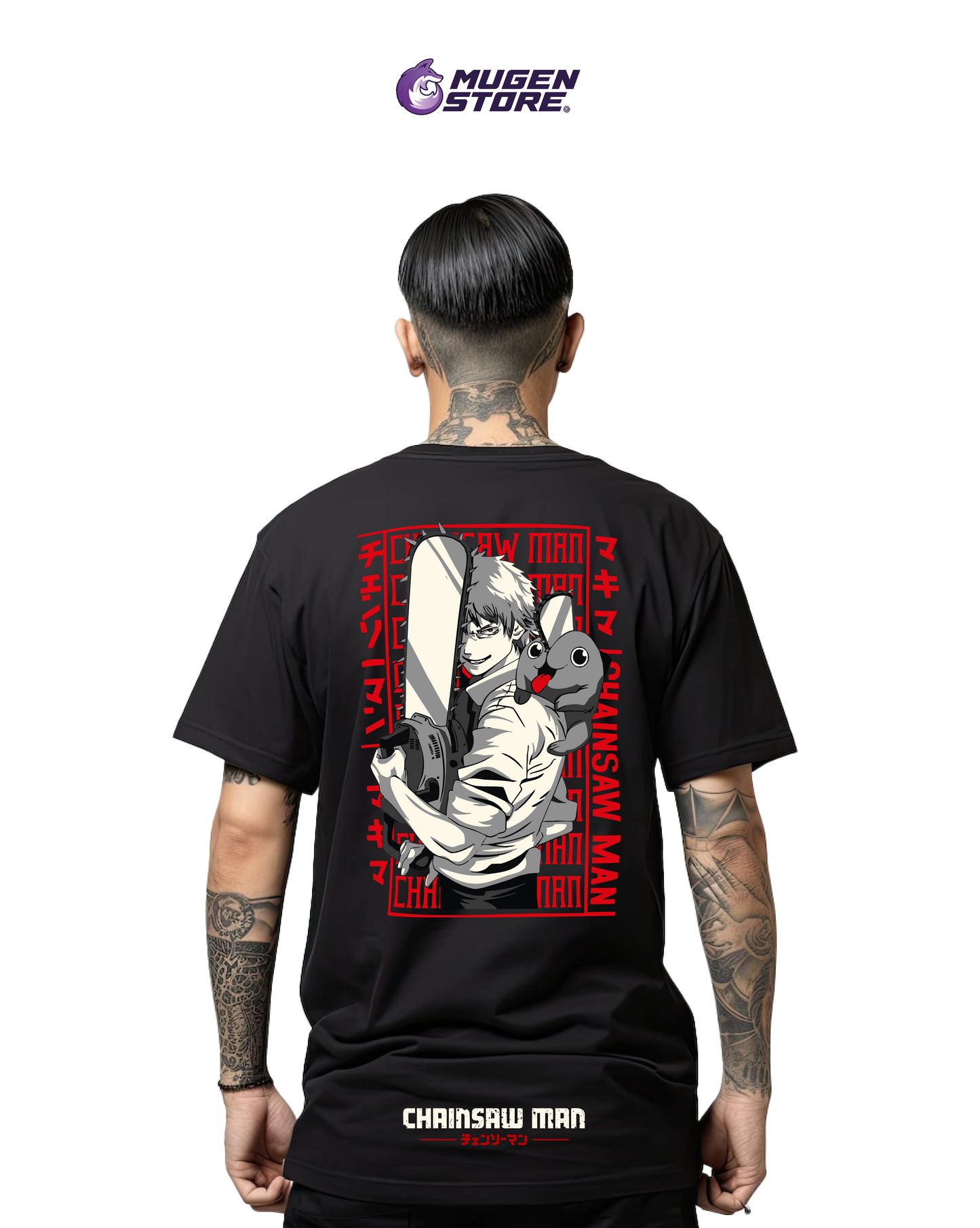 🩸 Camiseta “Bloody Contract” – Chainsaw Man Edition