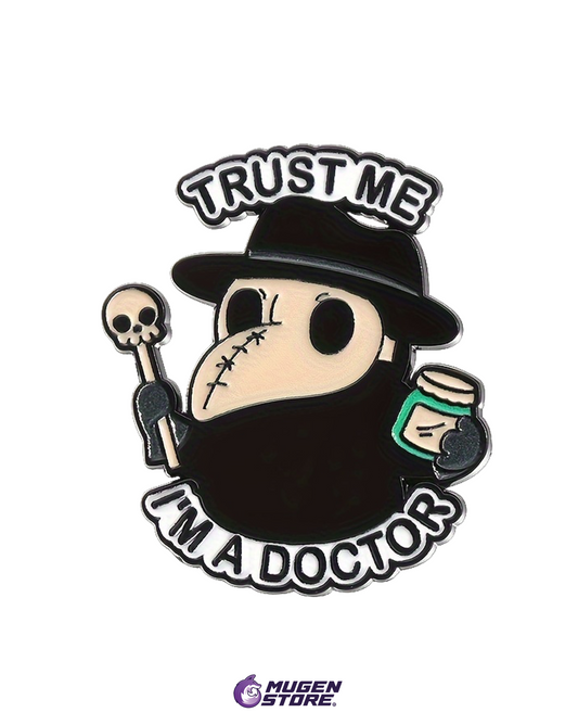 💥 Pin Plague Doctor – “Trust Me, I’m a Doctor” ☠️