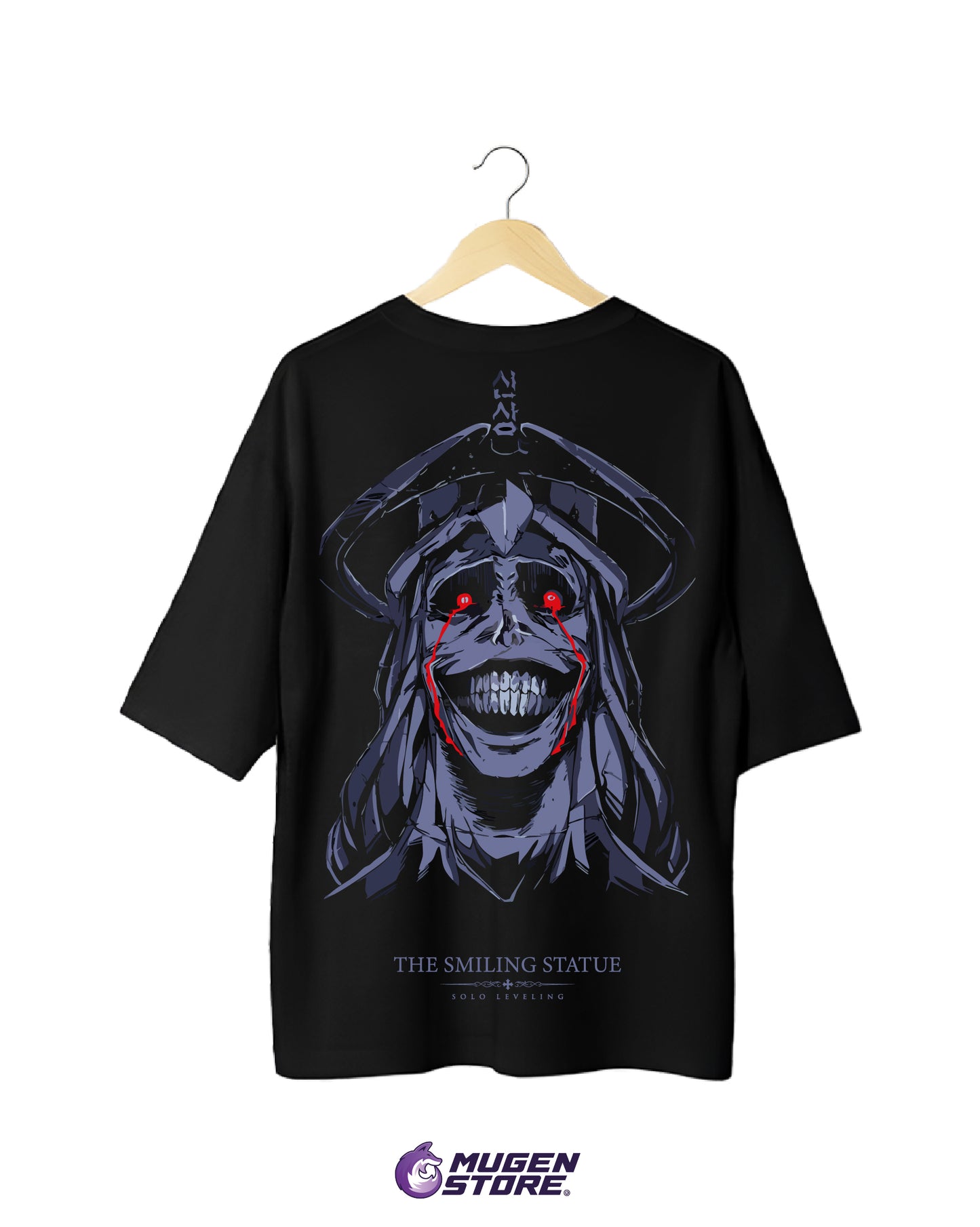🗿 CAMISETA THE SMILING STATUE | SOLO LEVELING