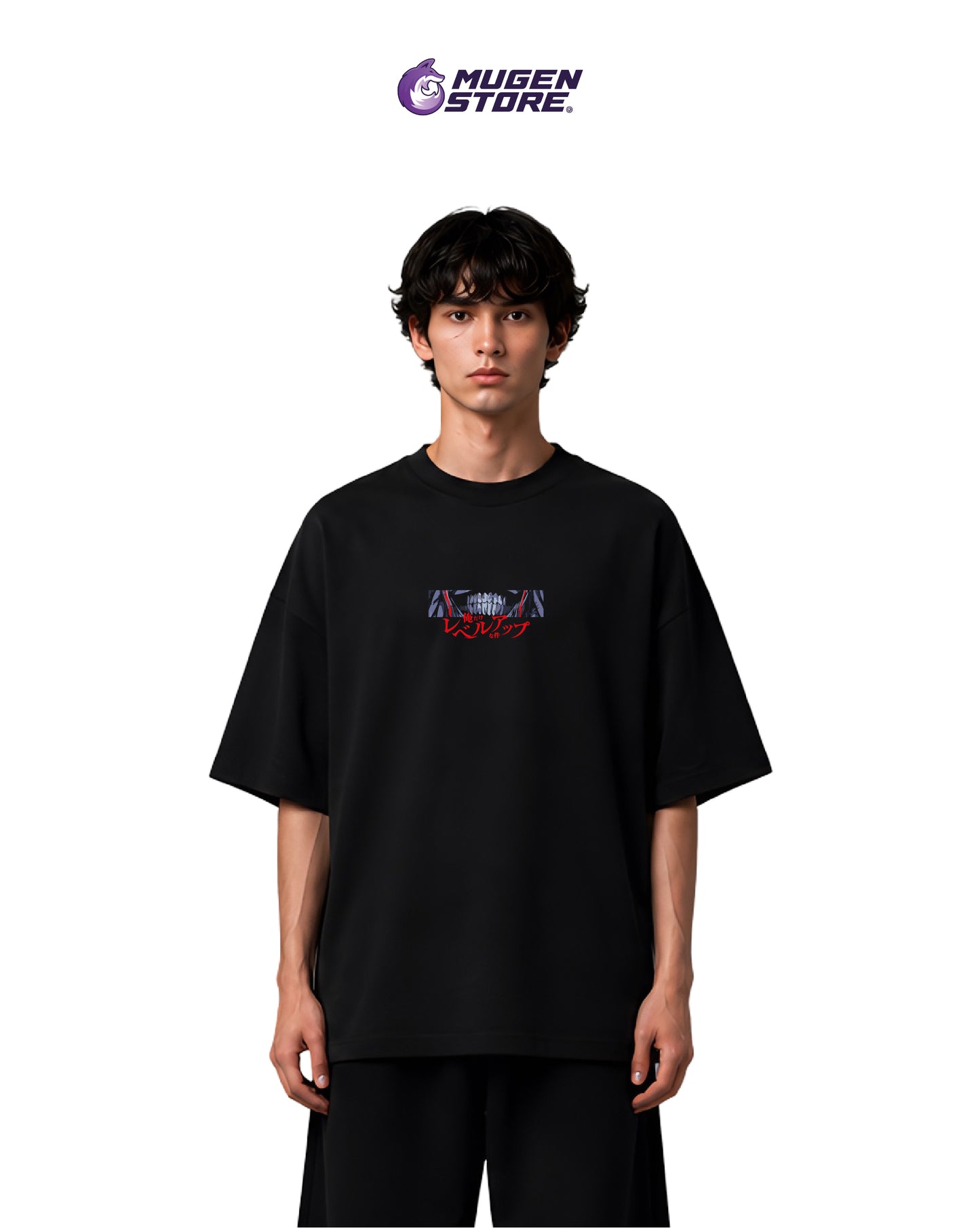 🗿 CAMISETA THE SMILING STATUE | SOLO LEVELING