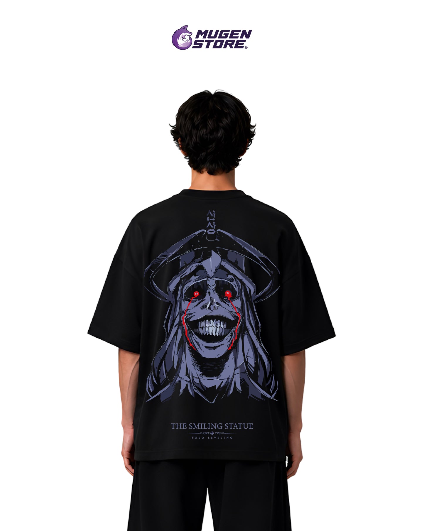 🗿 CAMISETA THE SMILING STATUE | SOLO LEVELING