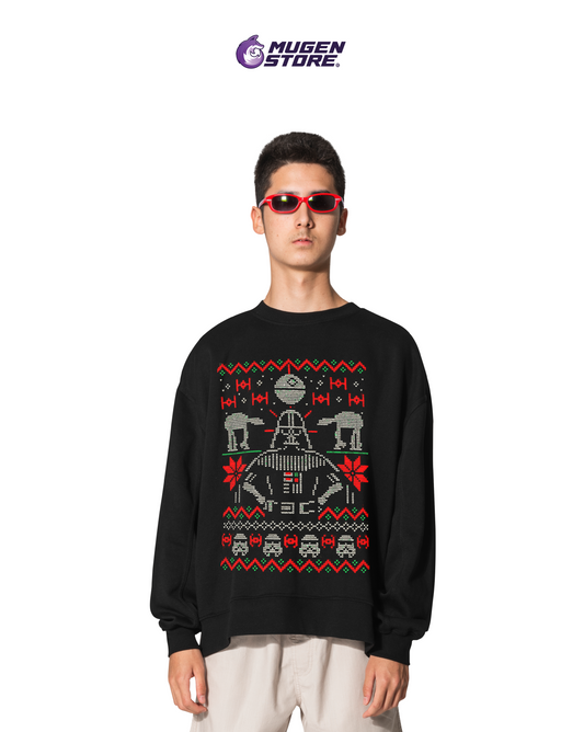 🎄 Hoodie “Galactic Dark Christmas” | Star Wars