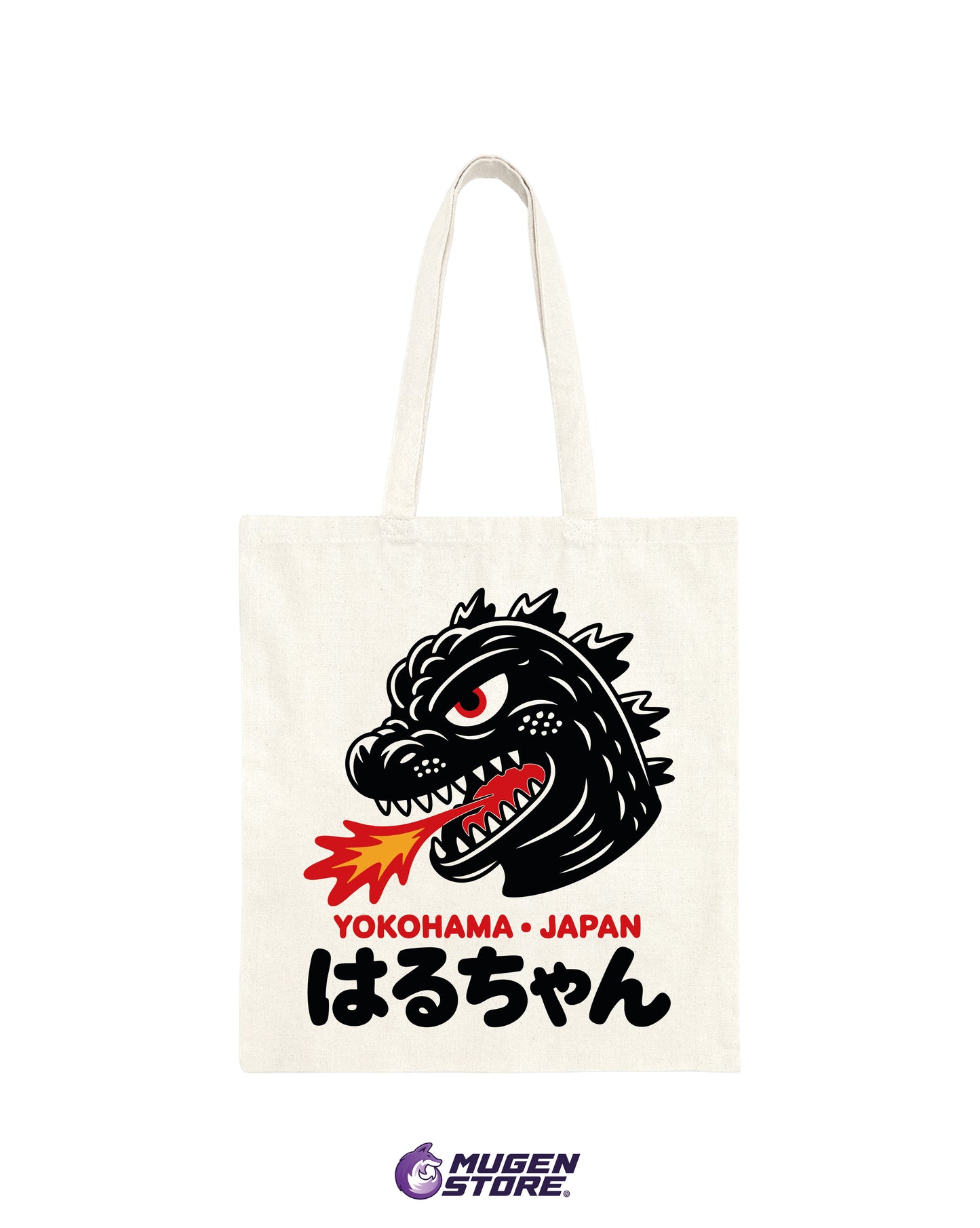 🦖 Tote Bag Haru-Chan Kaiju – Japan Edition