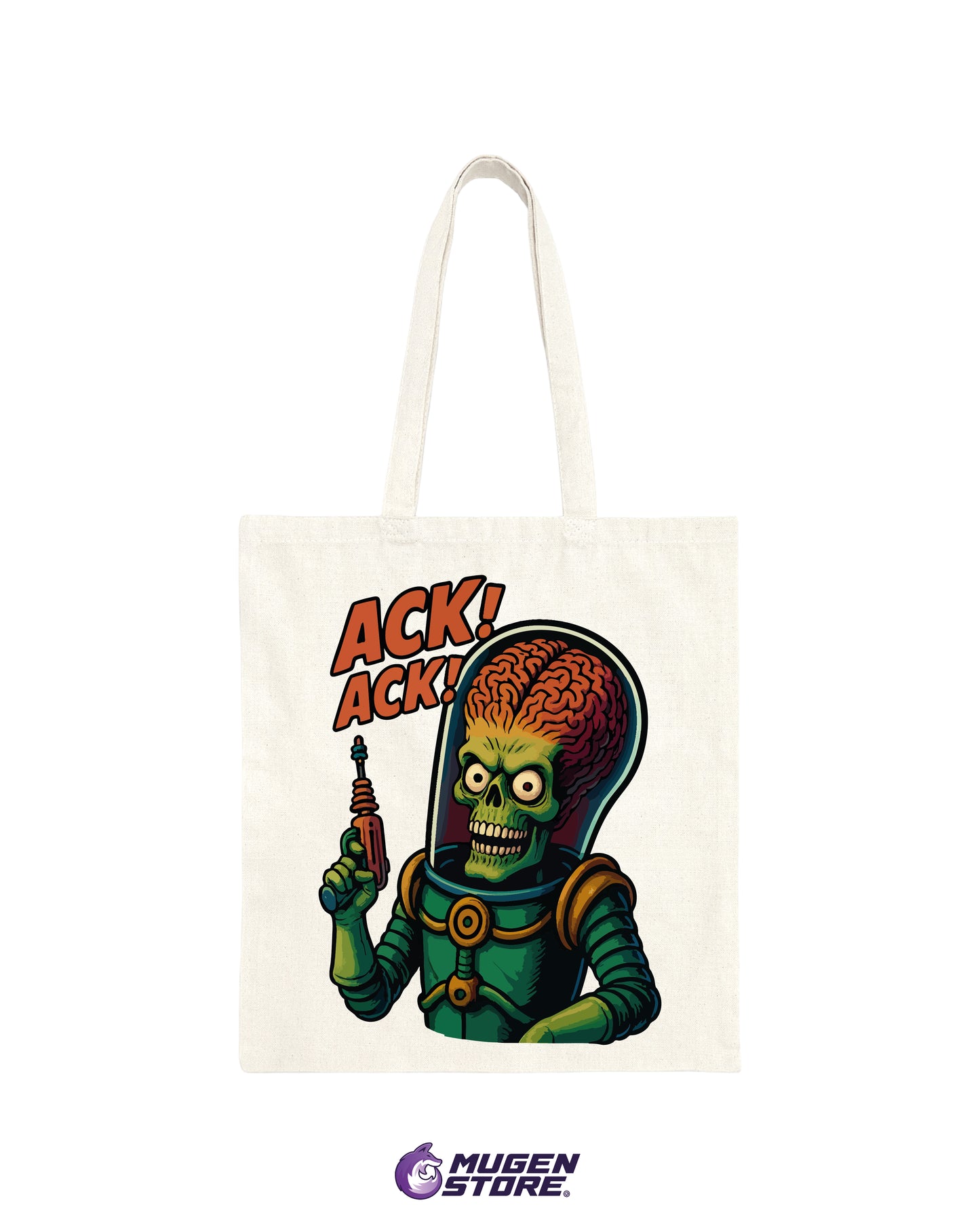 👽 Tote Bag Ack! Ack! – Mars Attacks! Edition