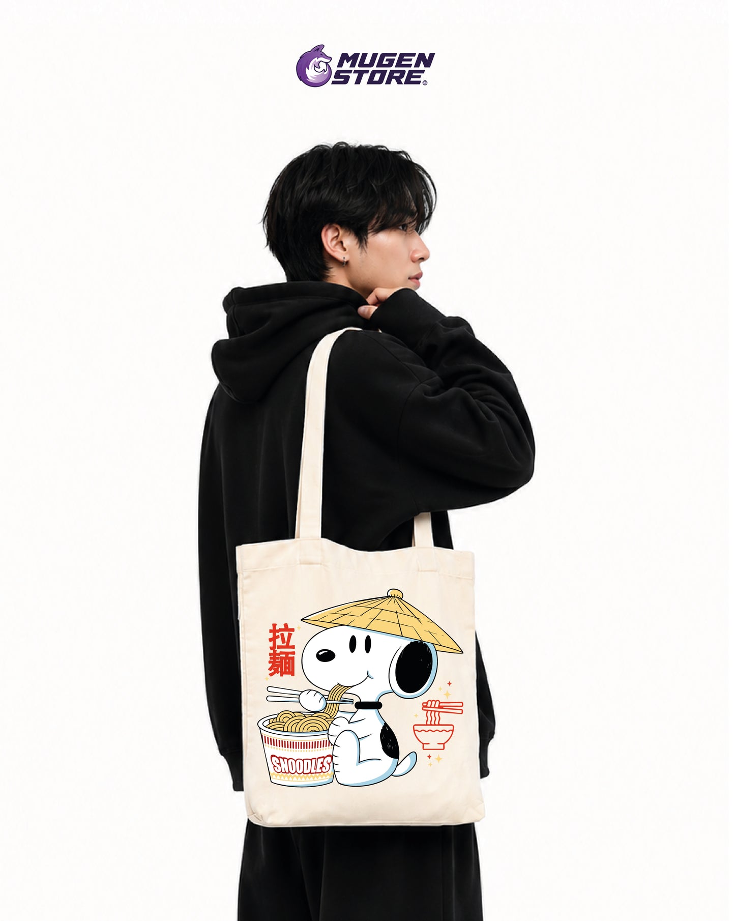 🍜 Tote Bag Snoodles – Ramen Edition