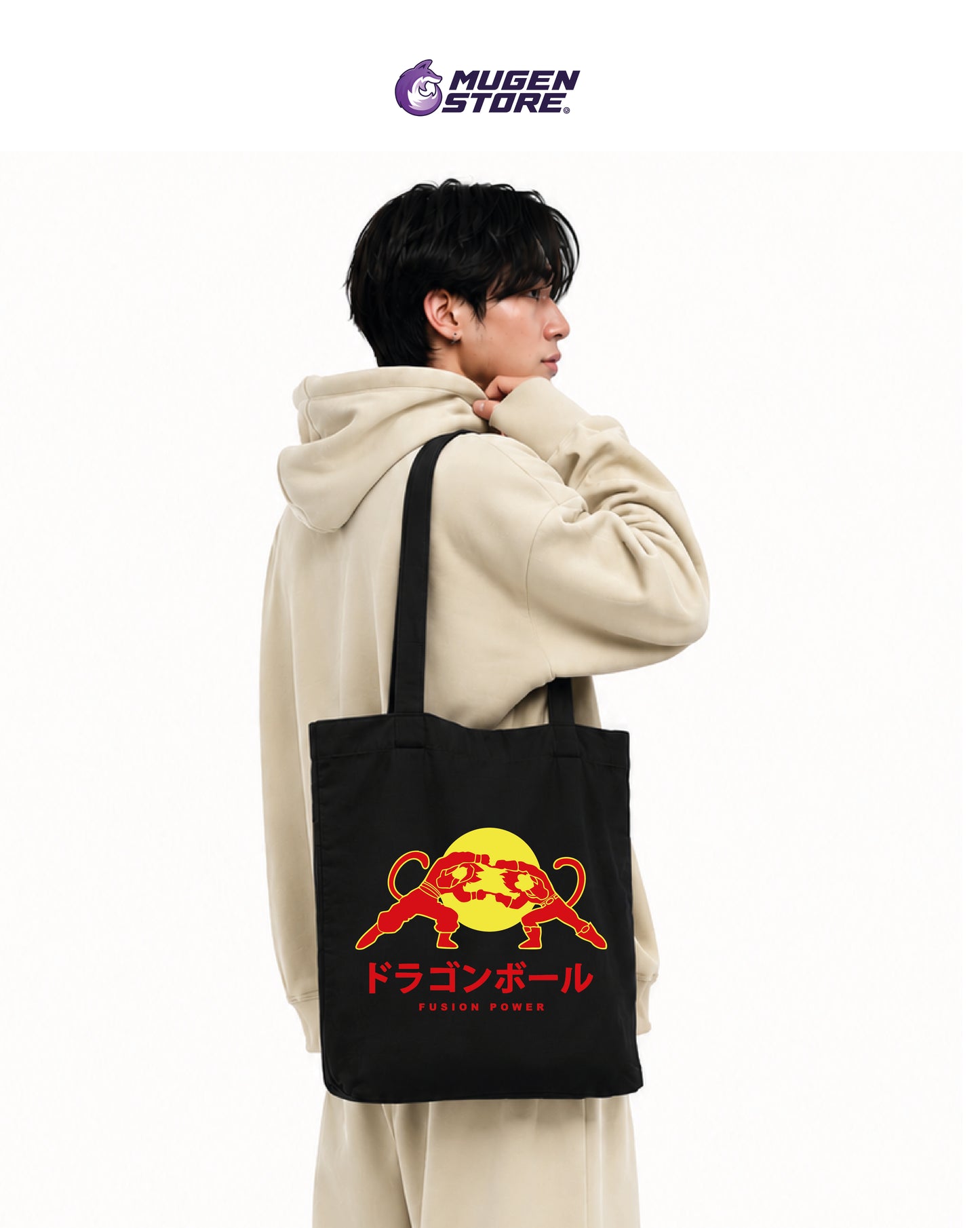 🐉 Tote Bag Fusion Power – Dragon Ball Edition