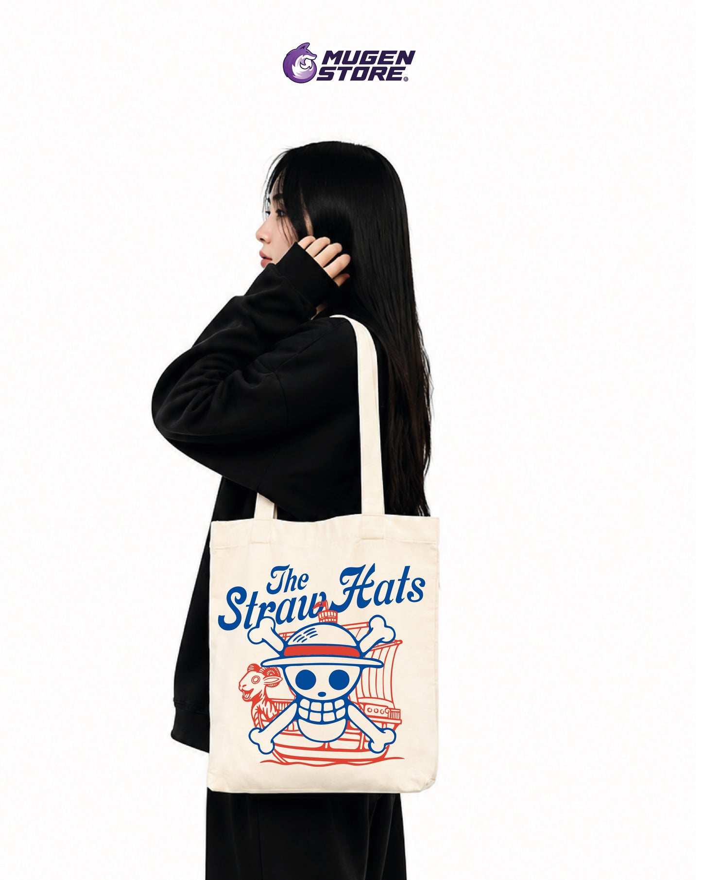 🏴‍☠️ Tote Bag The Straw Hats – One Piece Edition