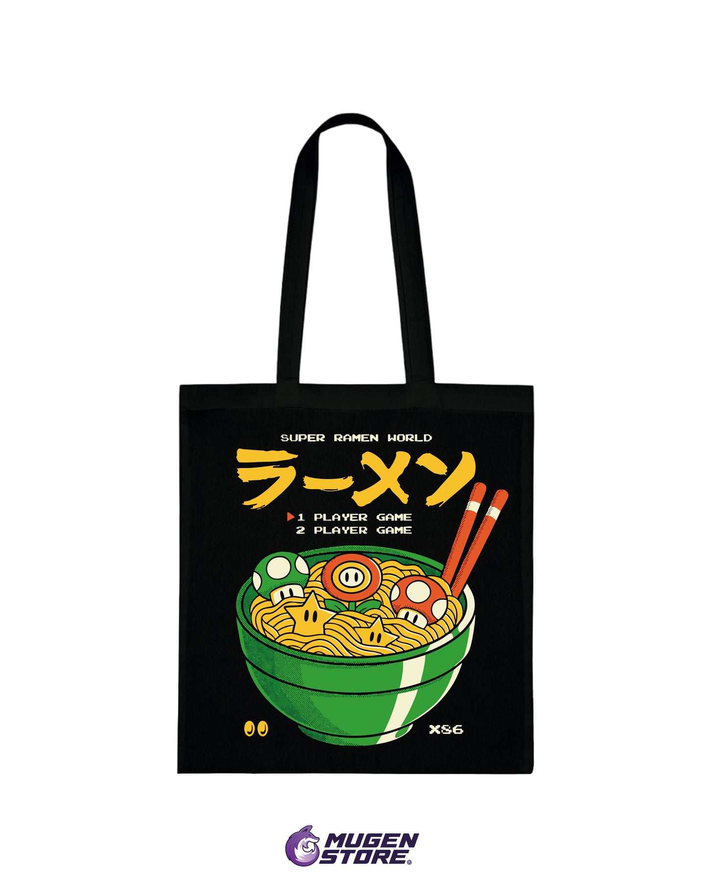 🍜 Tote Bag Super Ramen World – Gaming Edition